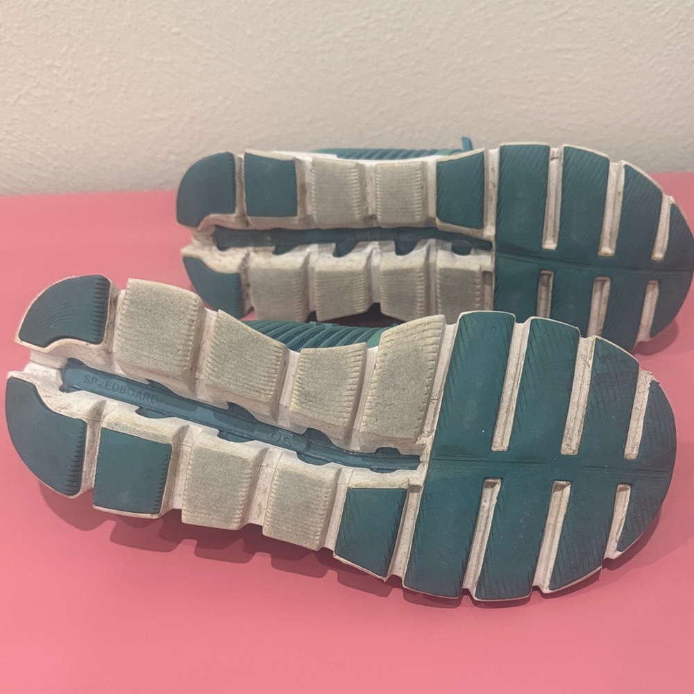 On Running Dark Teal Athletic Shoes - Picture 6 of 7
